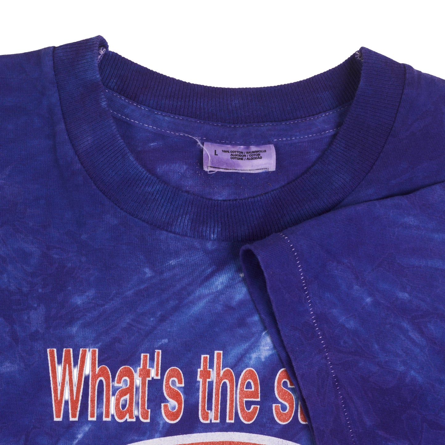 Oasis What's the Story? Tie-Dye Parking Lot Boot Tee