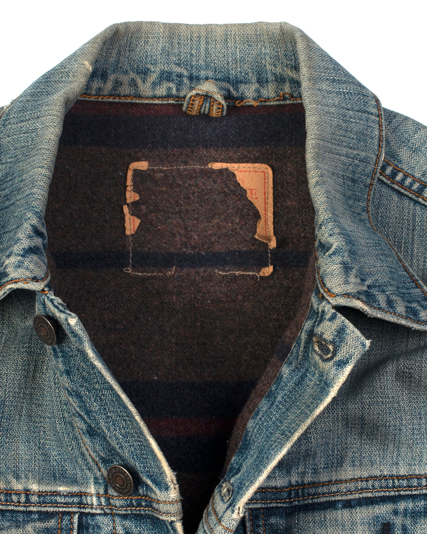 Abercrombie & Fitch Blanket Lined Trucker Jacket