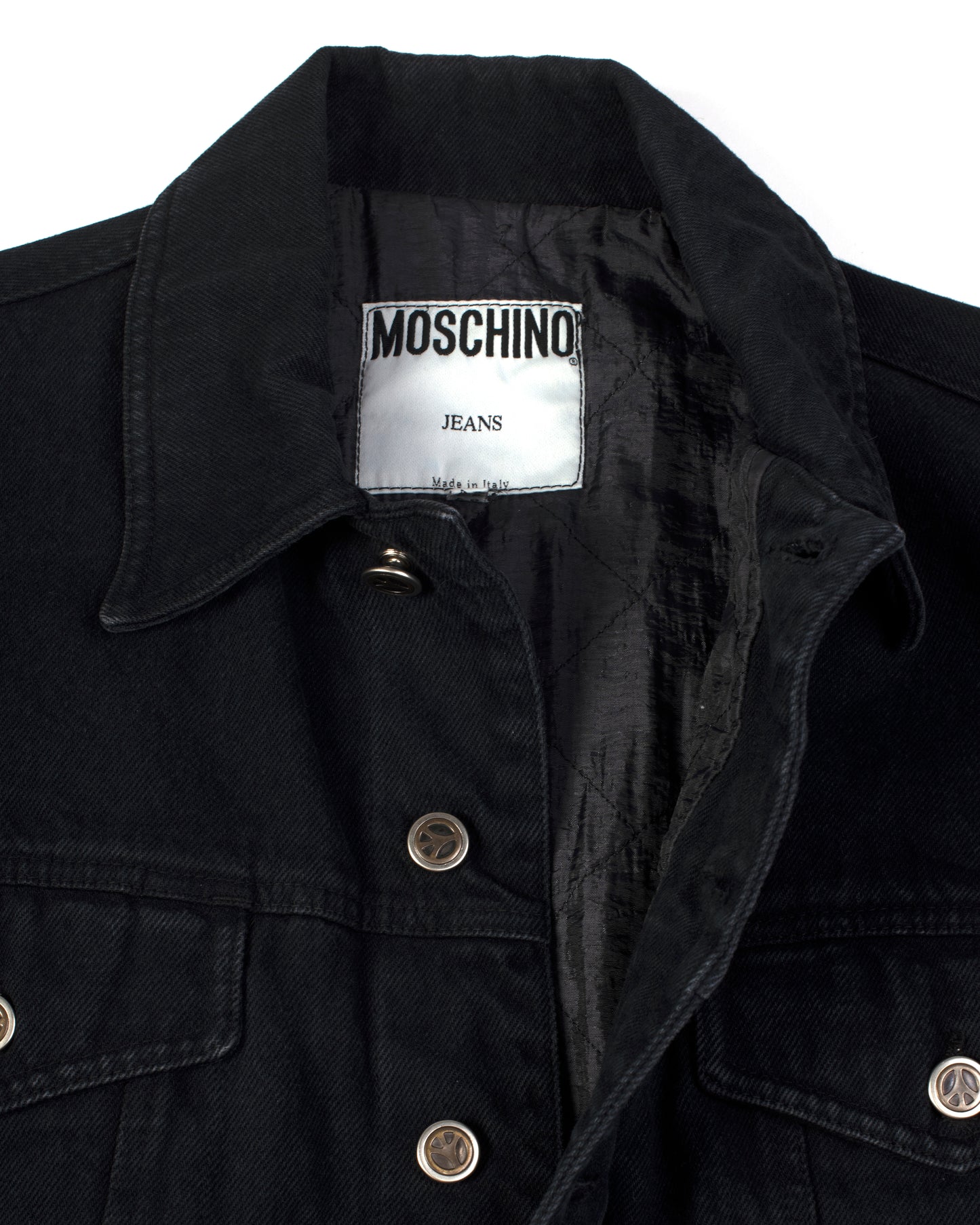 Moschino Black Tucker Jacket