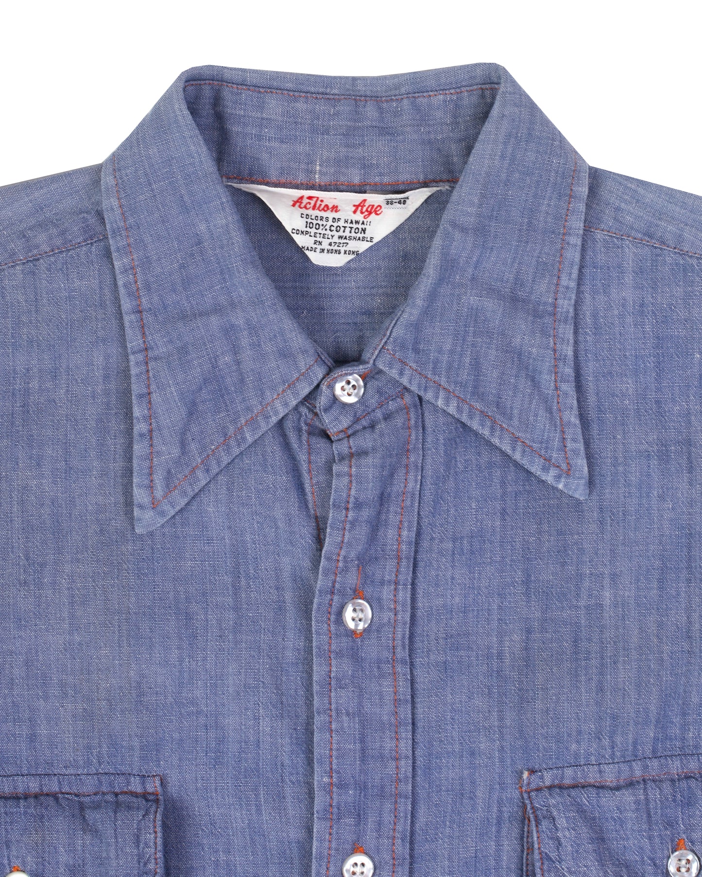 Gran Prix Chambray Button Down Shirt
