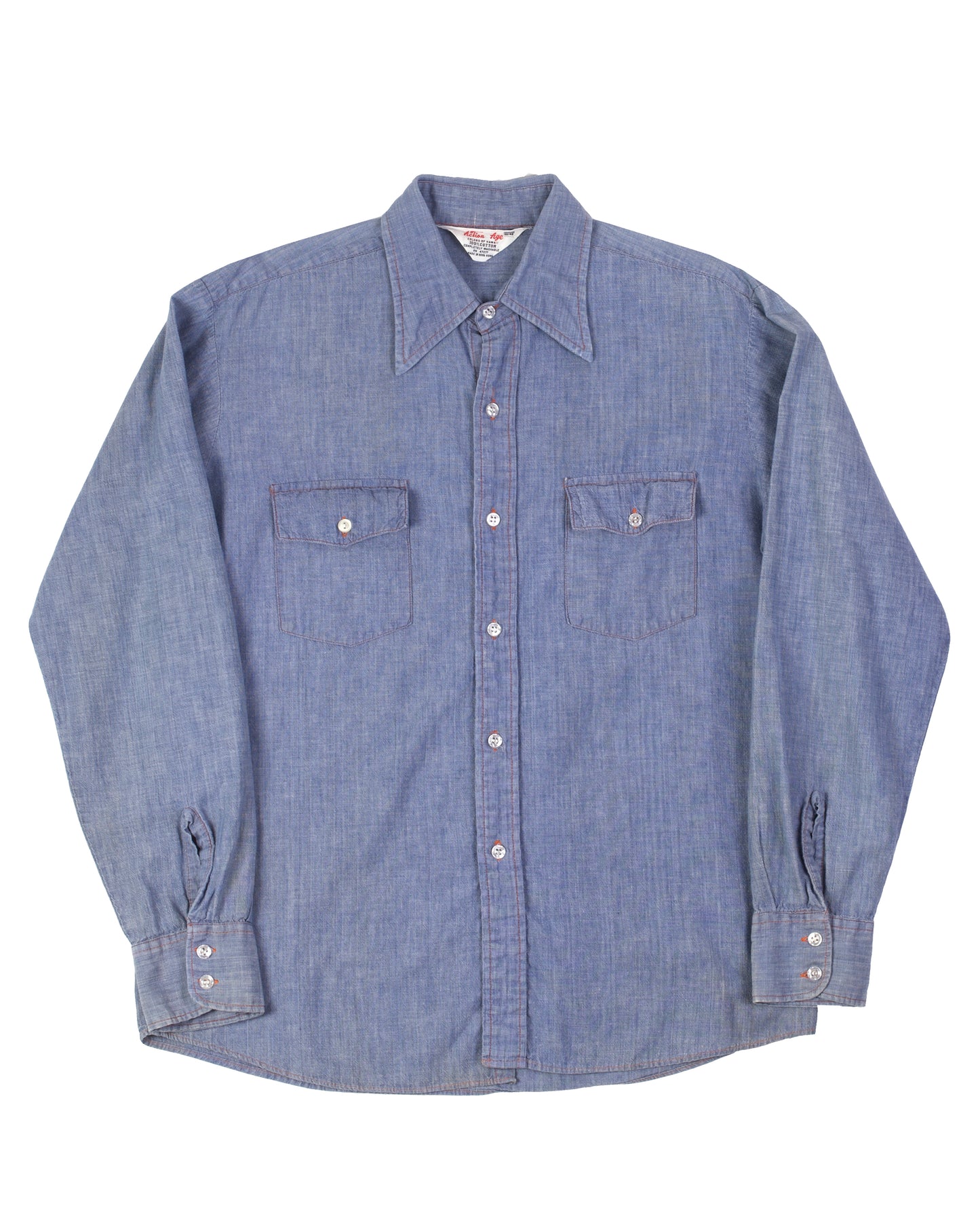 Gran Prix Chambray Button Down Shirt