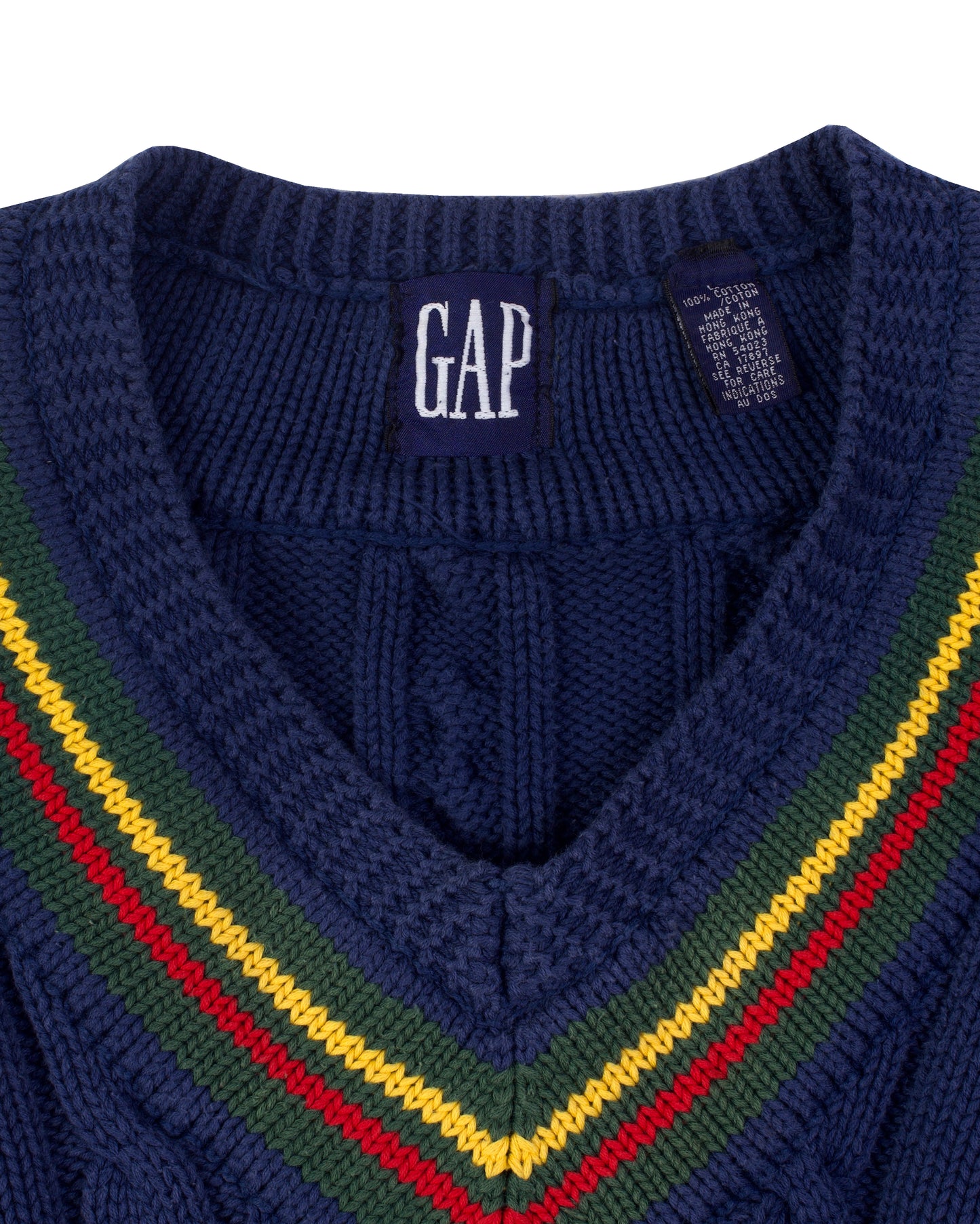 Gap Blue V-Neck Sweater