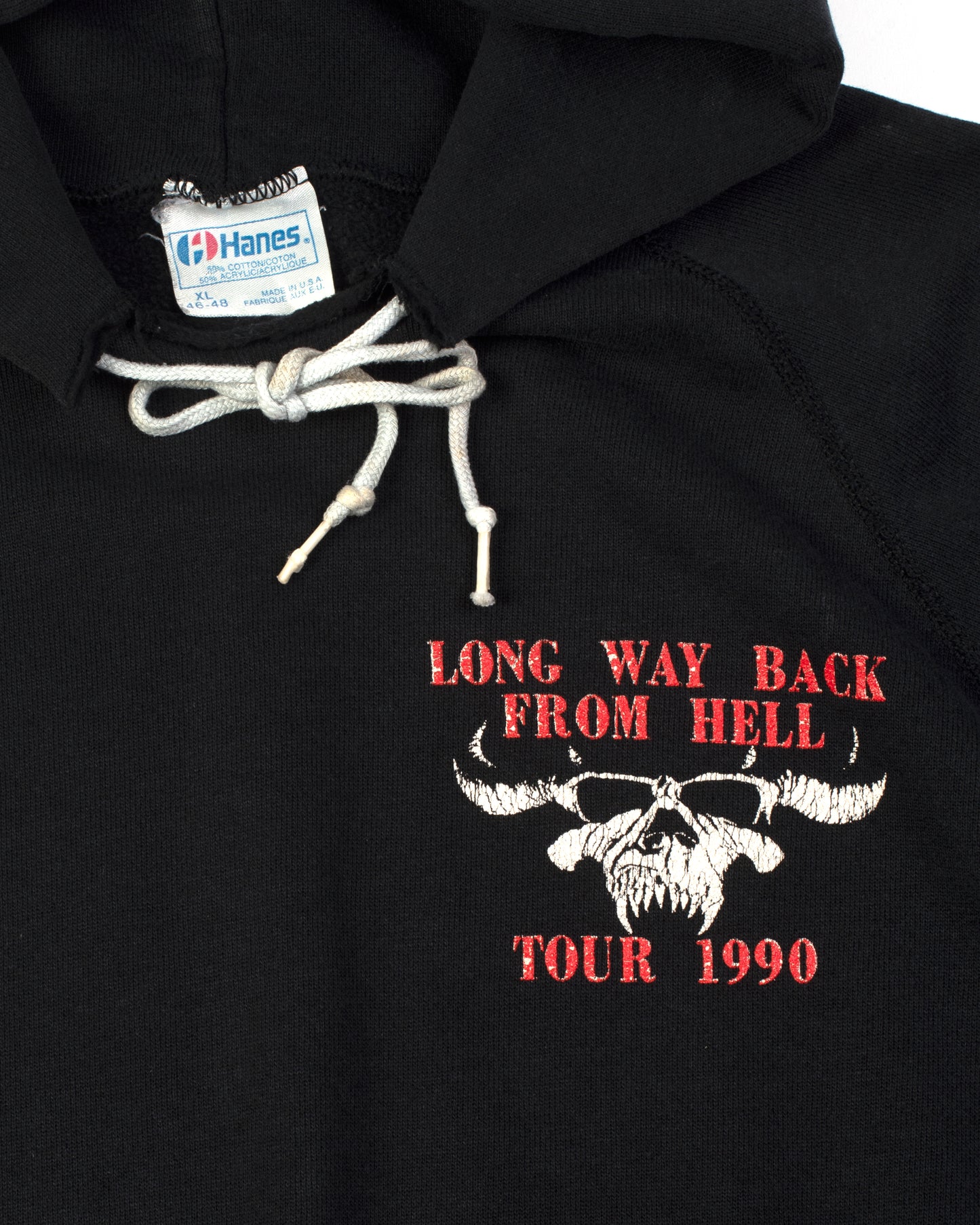 Danzig 'Long Way Back From Hell' 1990 Tour Crew Hoodie