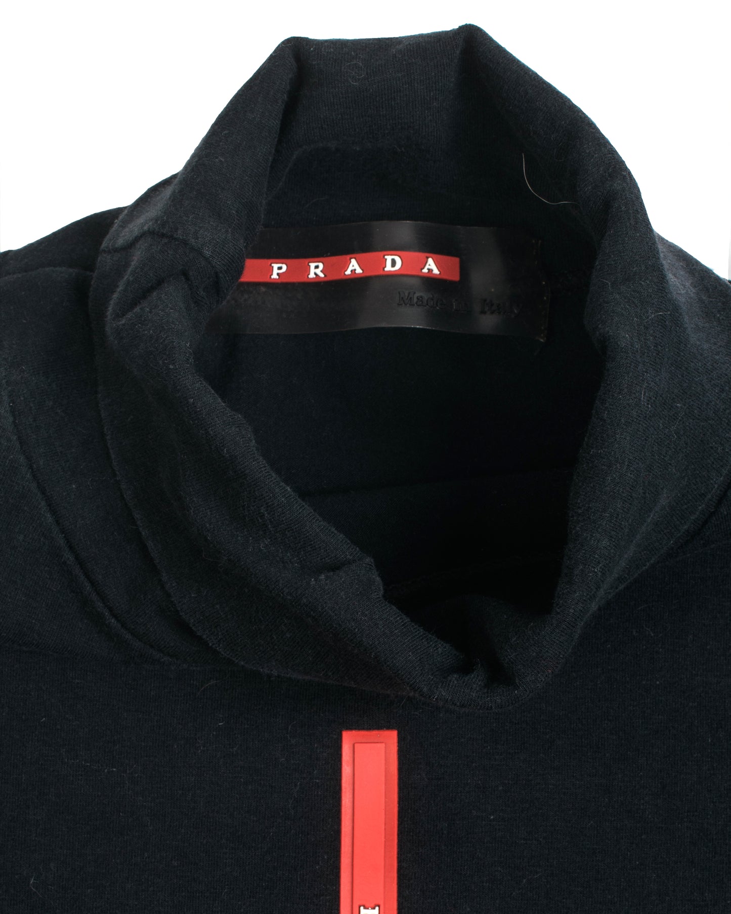 Prada Linea Rosa Black Turtleneck