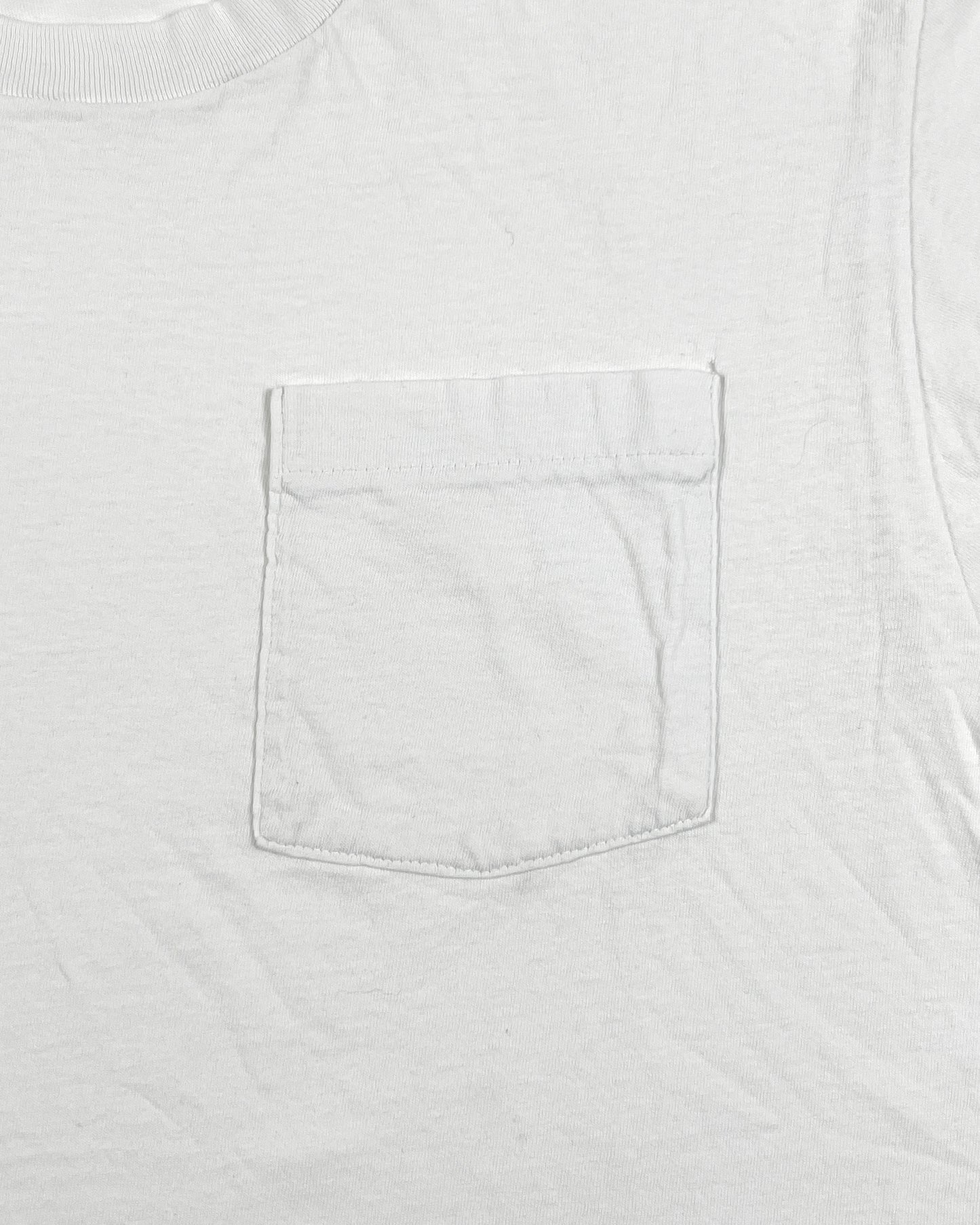 Blank White Pocket T-Shirt