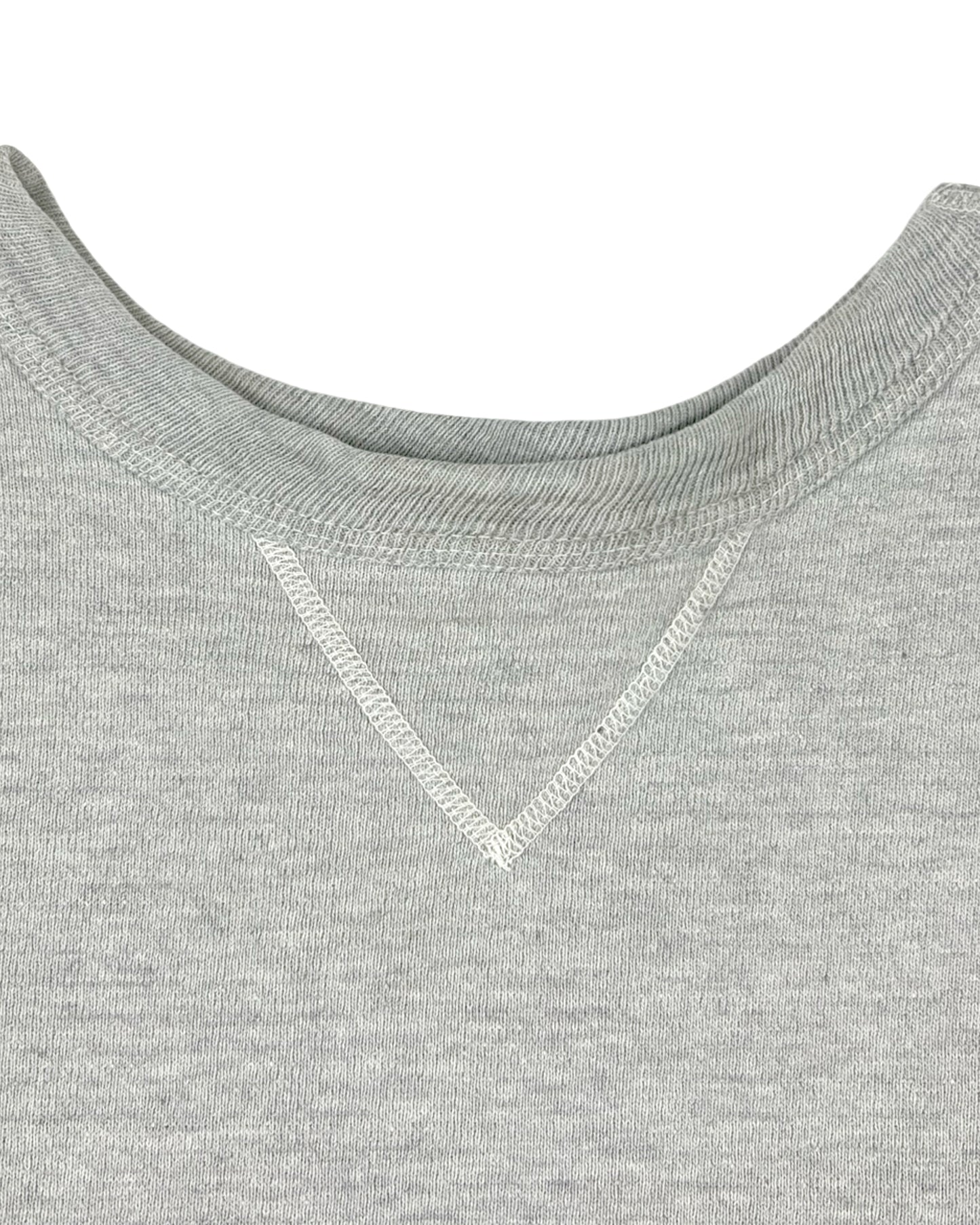 Heather Grey Blank V-Stitch Sweatshirt