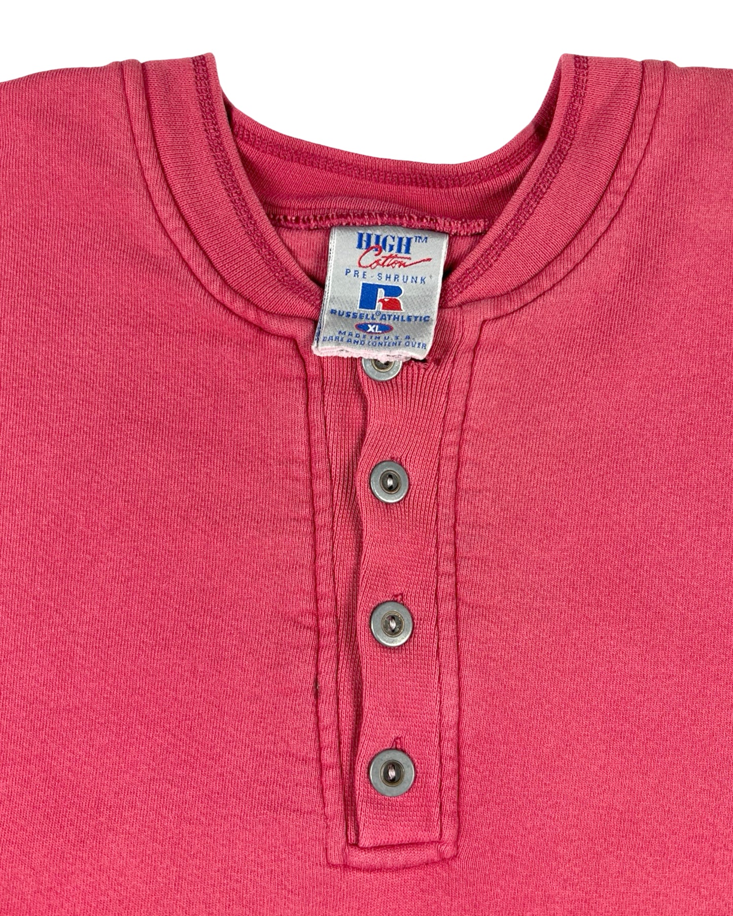 Russell Athletic Blank Sweatshirt Henley