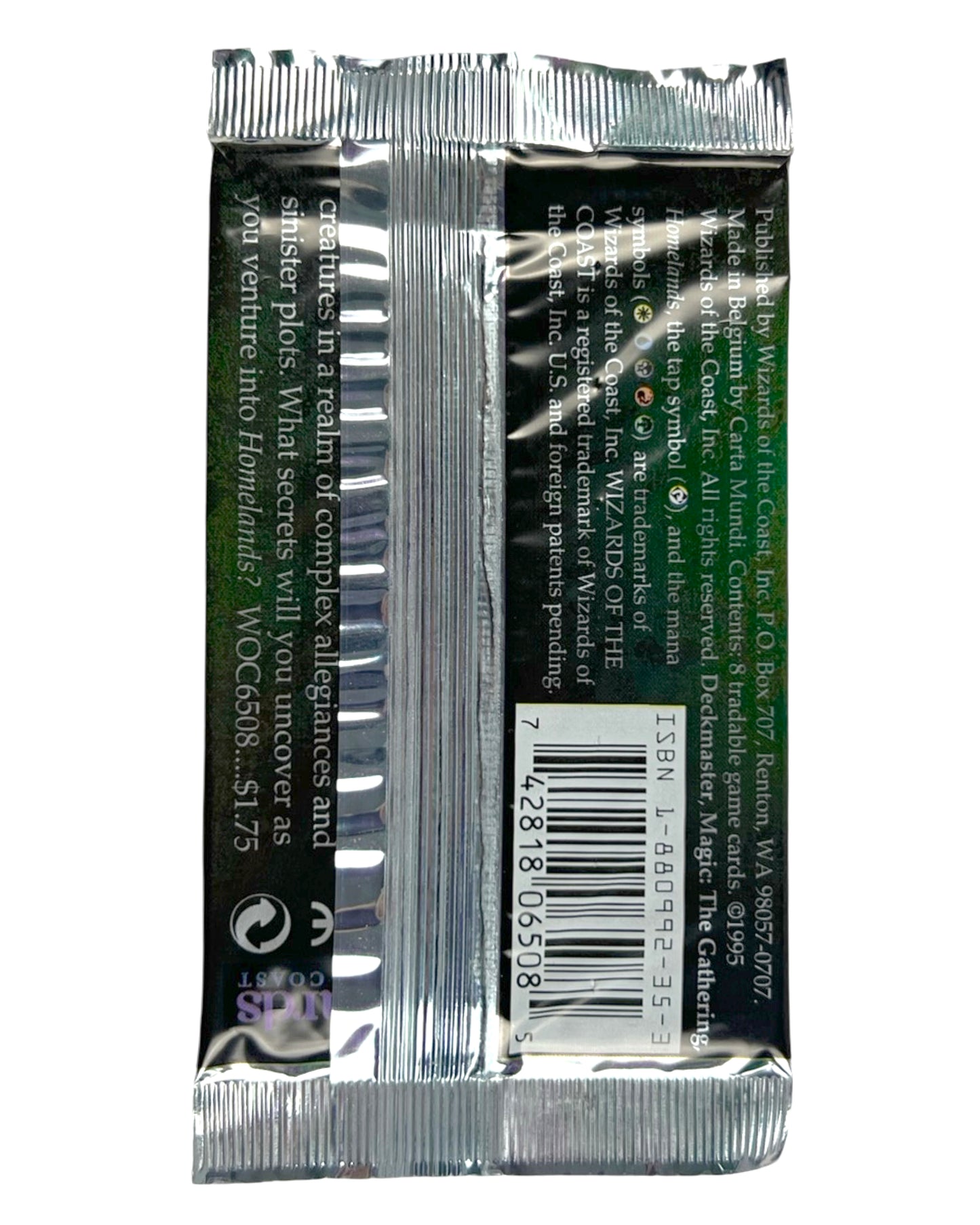 Magic The Gathering 'Homelands' Booster Packs