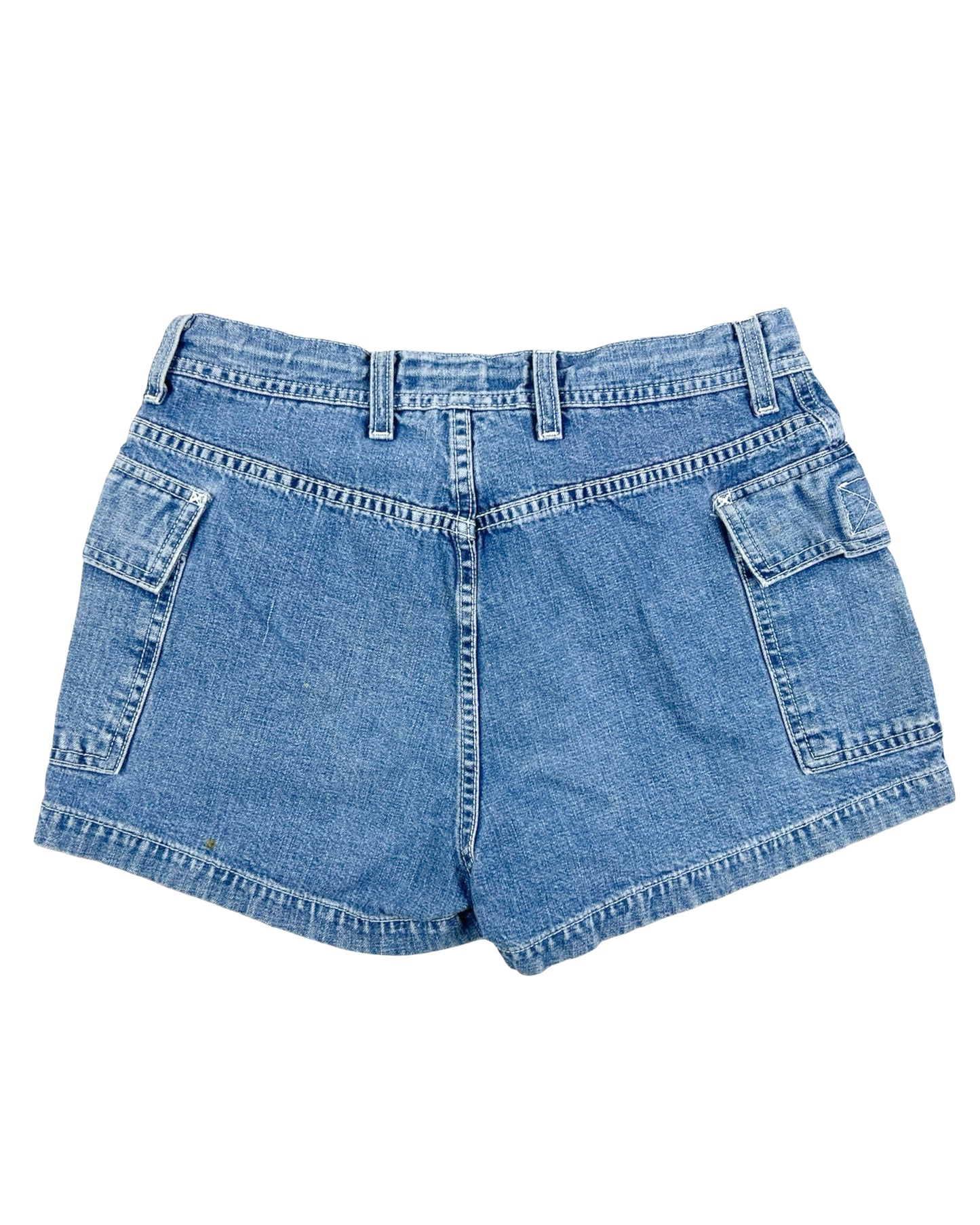 2000’s Abercrombie & Fitch Denim Cargo Easy Shorts