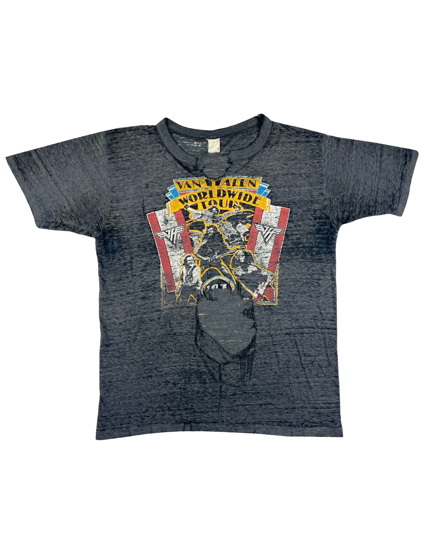 Thrashed Van Halen Tour T-Shirt