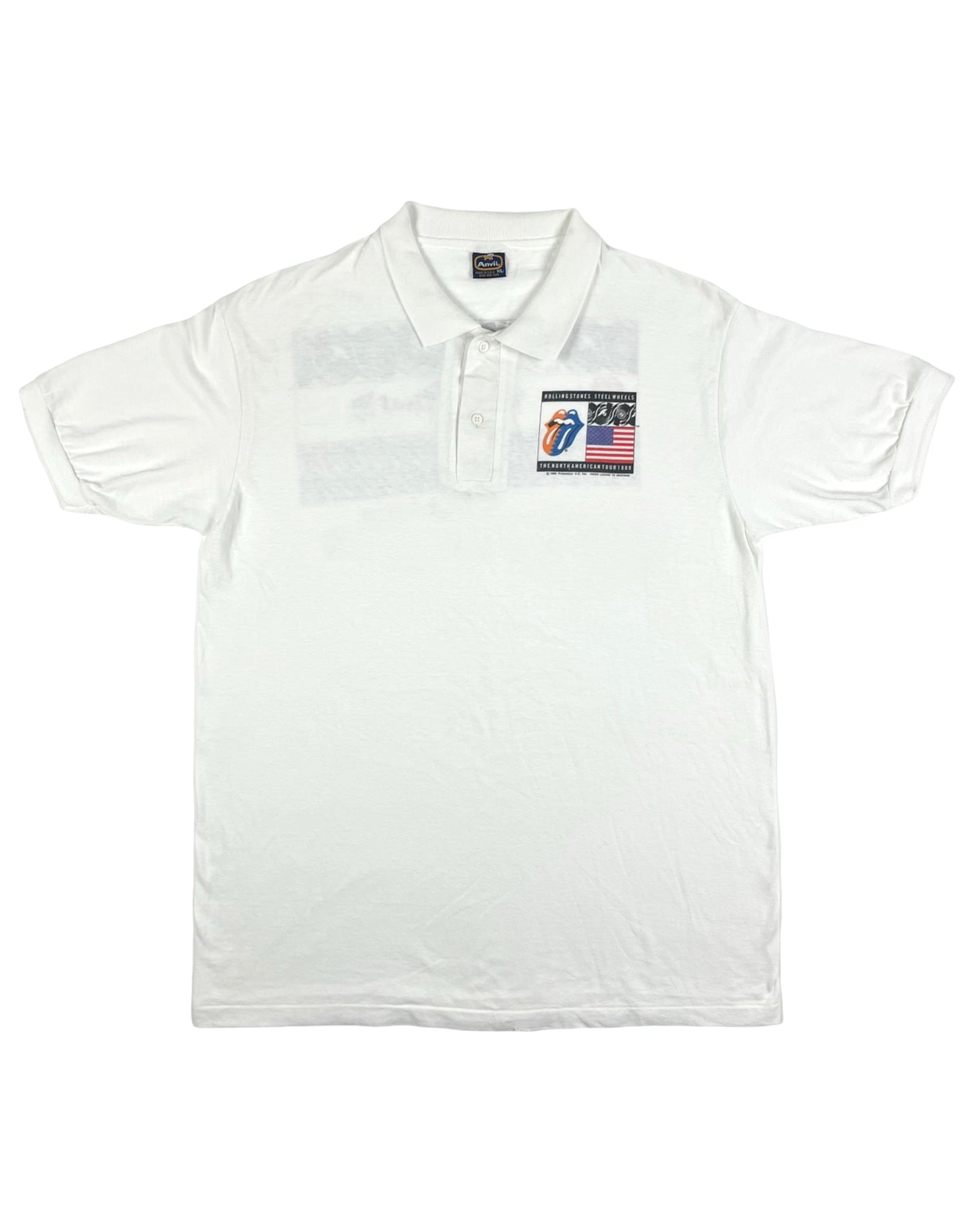 The Rolling Stones 1989 Tour Polo Shirt