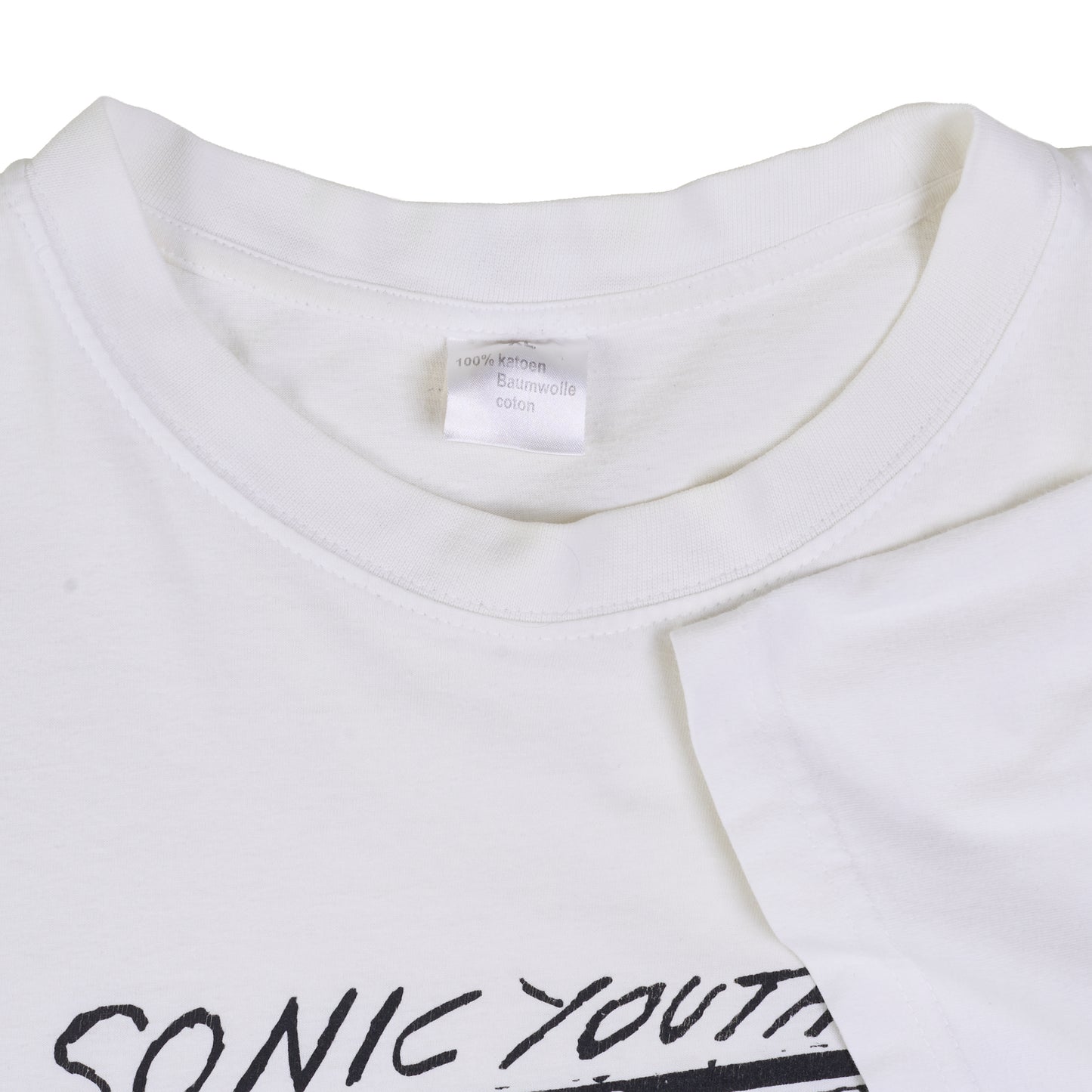 Sonic Youth Goo Euro Boot White Tee