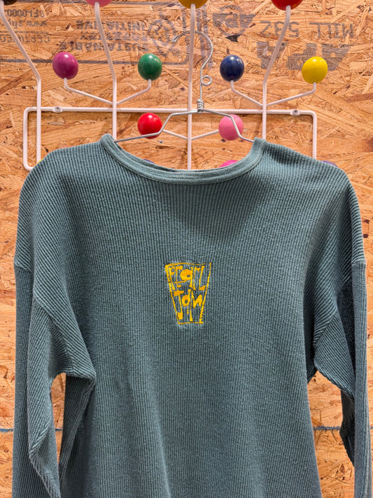 Pearl Jam Embroidered Thermal T-Shirt