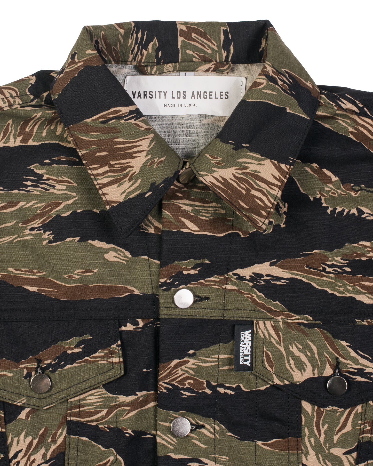 Varsity Los Angeles Tiger Camo Jacket