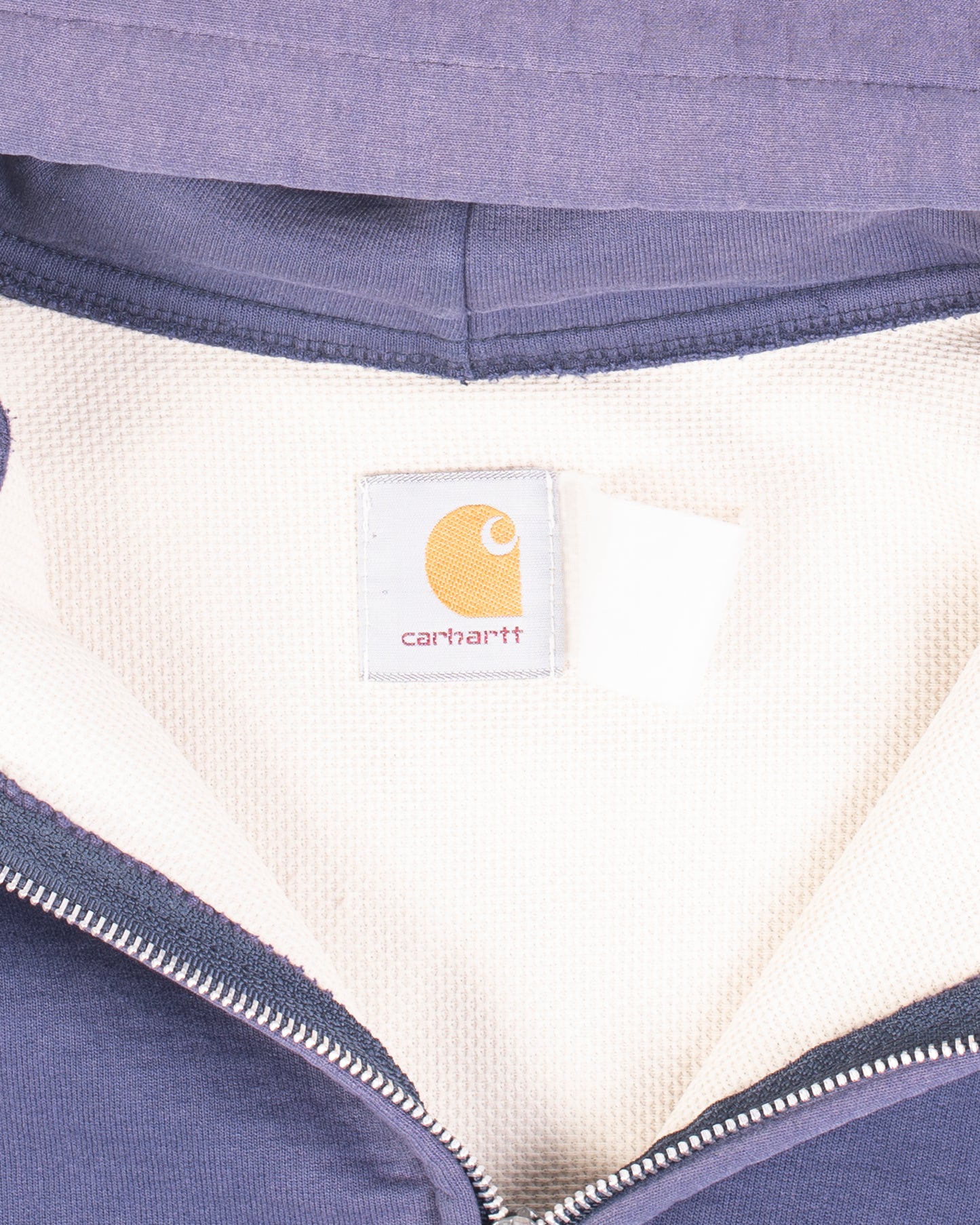 Carhartt Blue Thermal Lined Hoodie