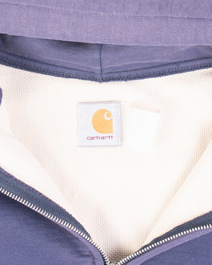 Carhartt Blue Thermal Lined Hoodie