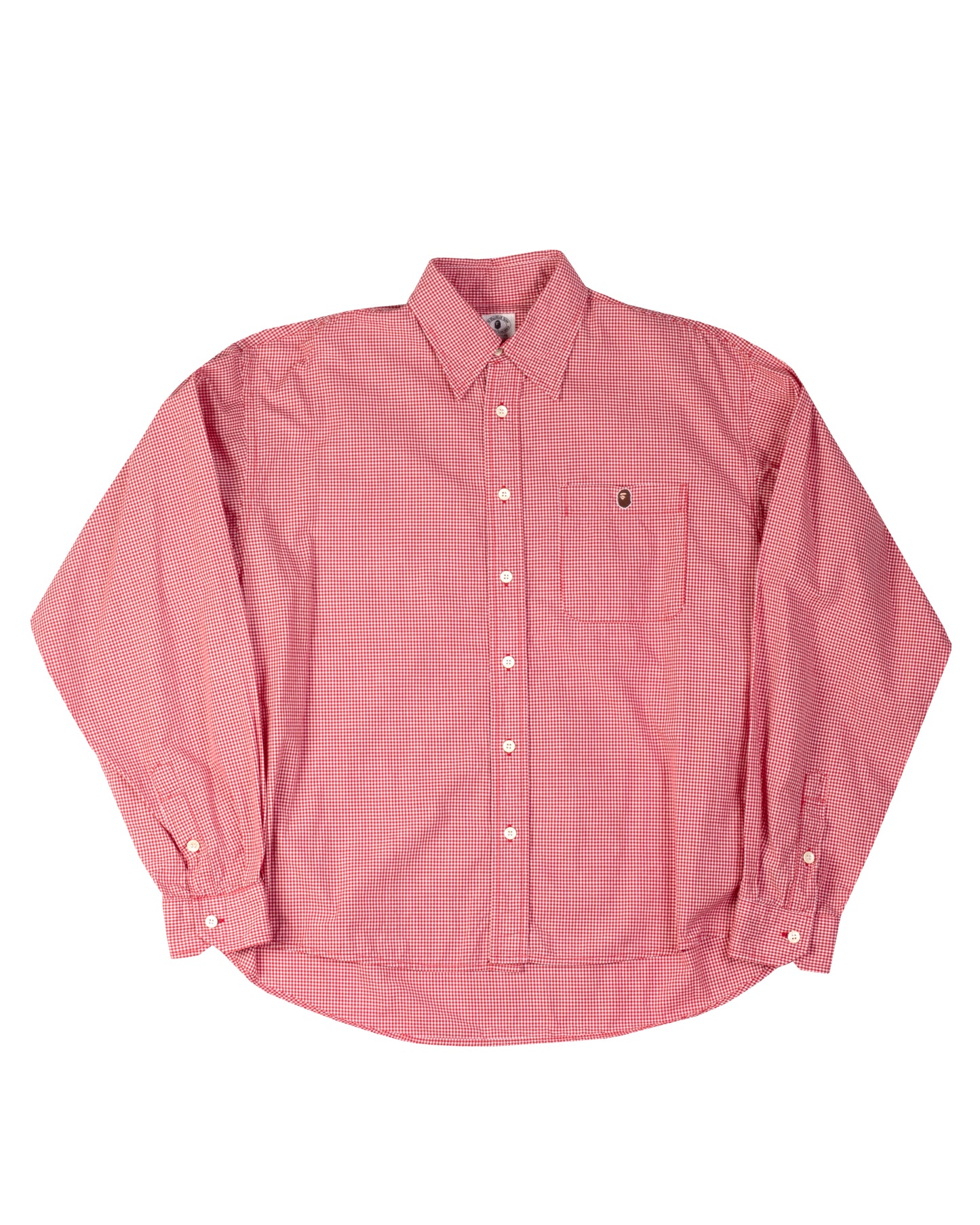 BAPE Plaid Button Down Shirt