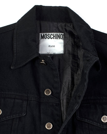 Moschino Black Tucker Jacket
