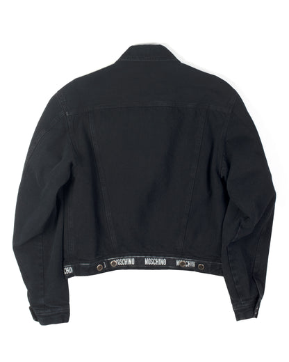 Moschino Black Tucker Jacket