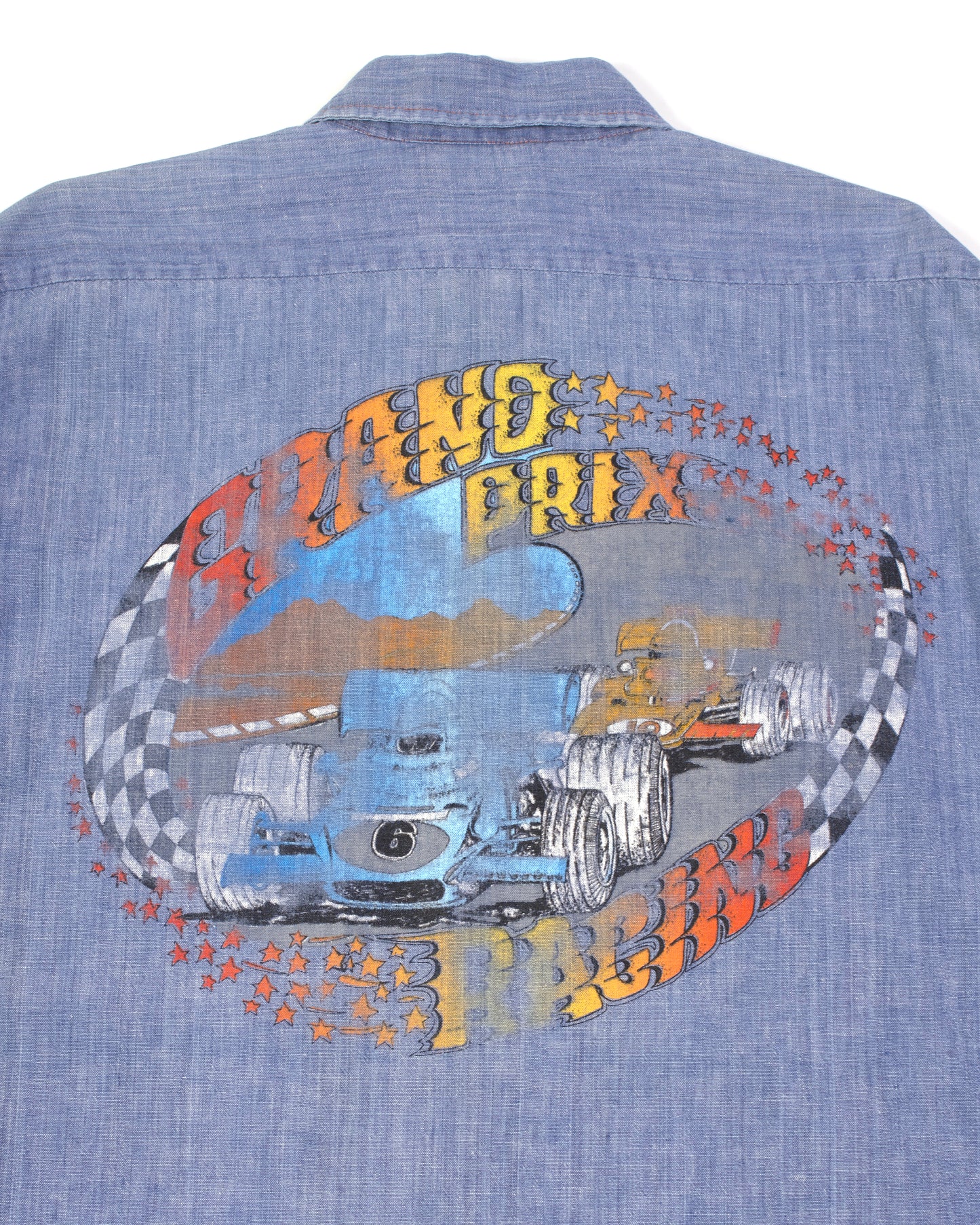 Gran Prix Chambray Button Down Shirt