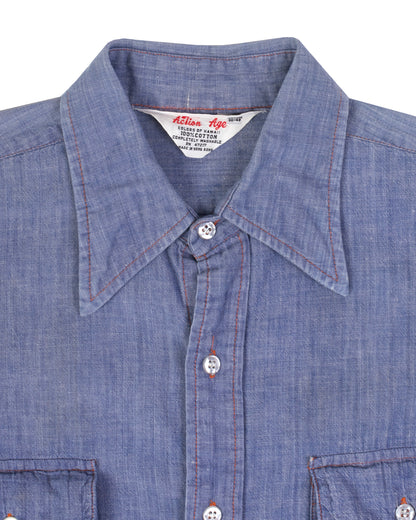 Gran Prix Chambray Button Down Shirt