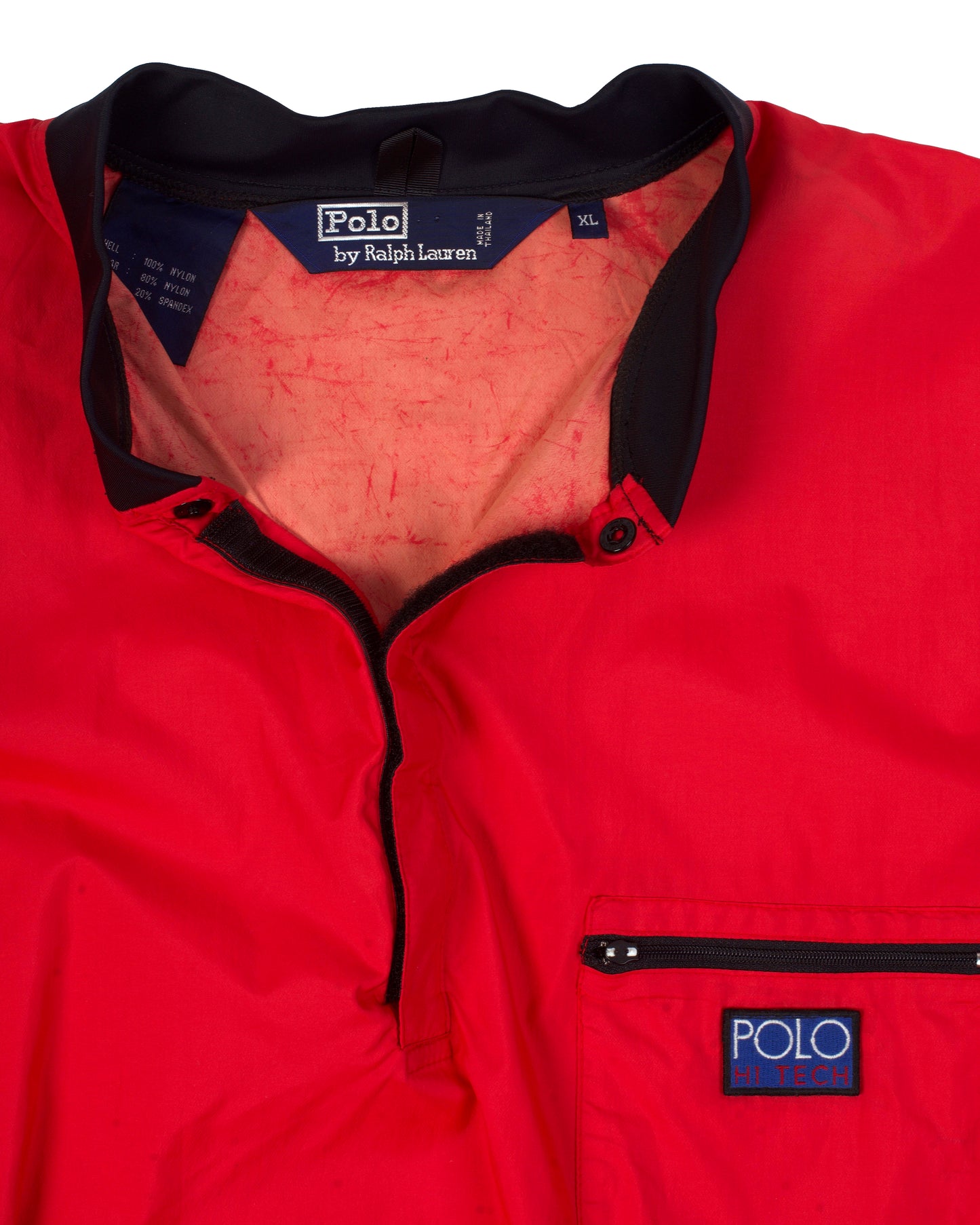 Ralph Lauren Polo P-93 Hi-Tech Quarter Zip  Paddling Nylon Jacket