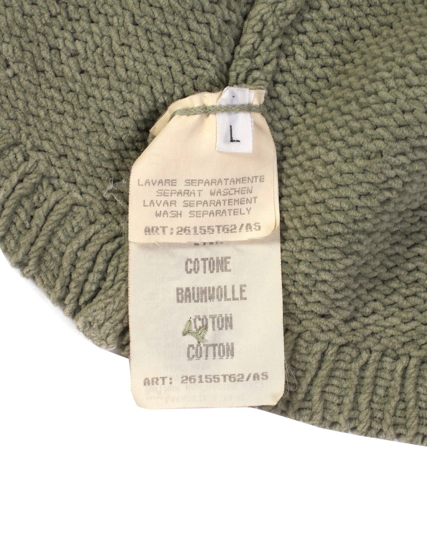 Stone Island Button Up Chenille Sweater