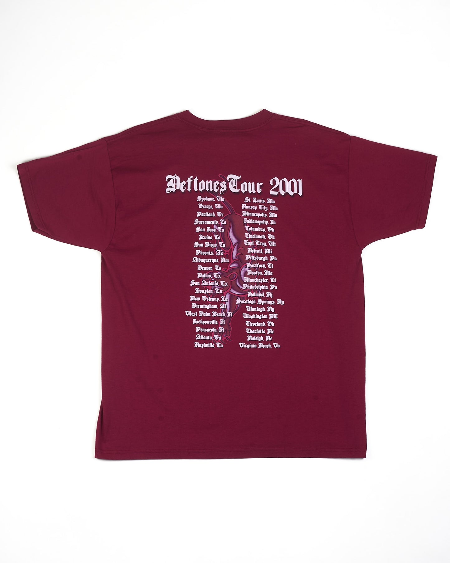 Deftones 2001 Tour T-Shirt