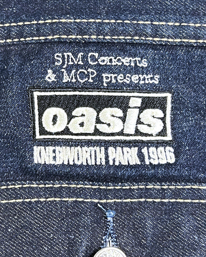 Oasis Knebworth Park 1996 Levis Jean Jacket