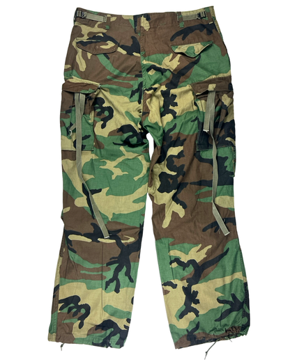 Cold Weather Heavy Camo Cargo Pants