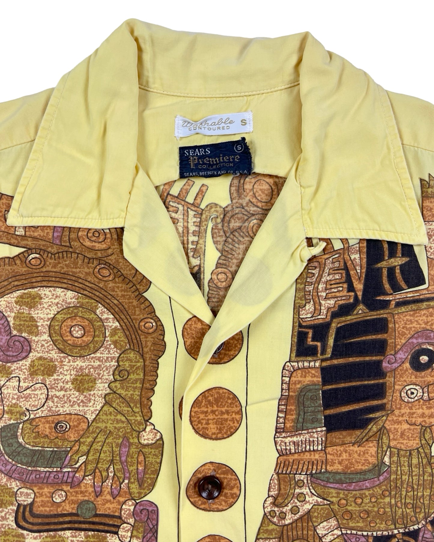 Sears Tiki Button Down Shirt