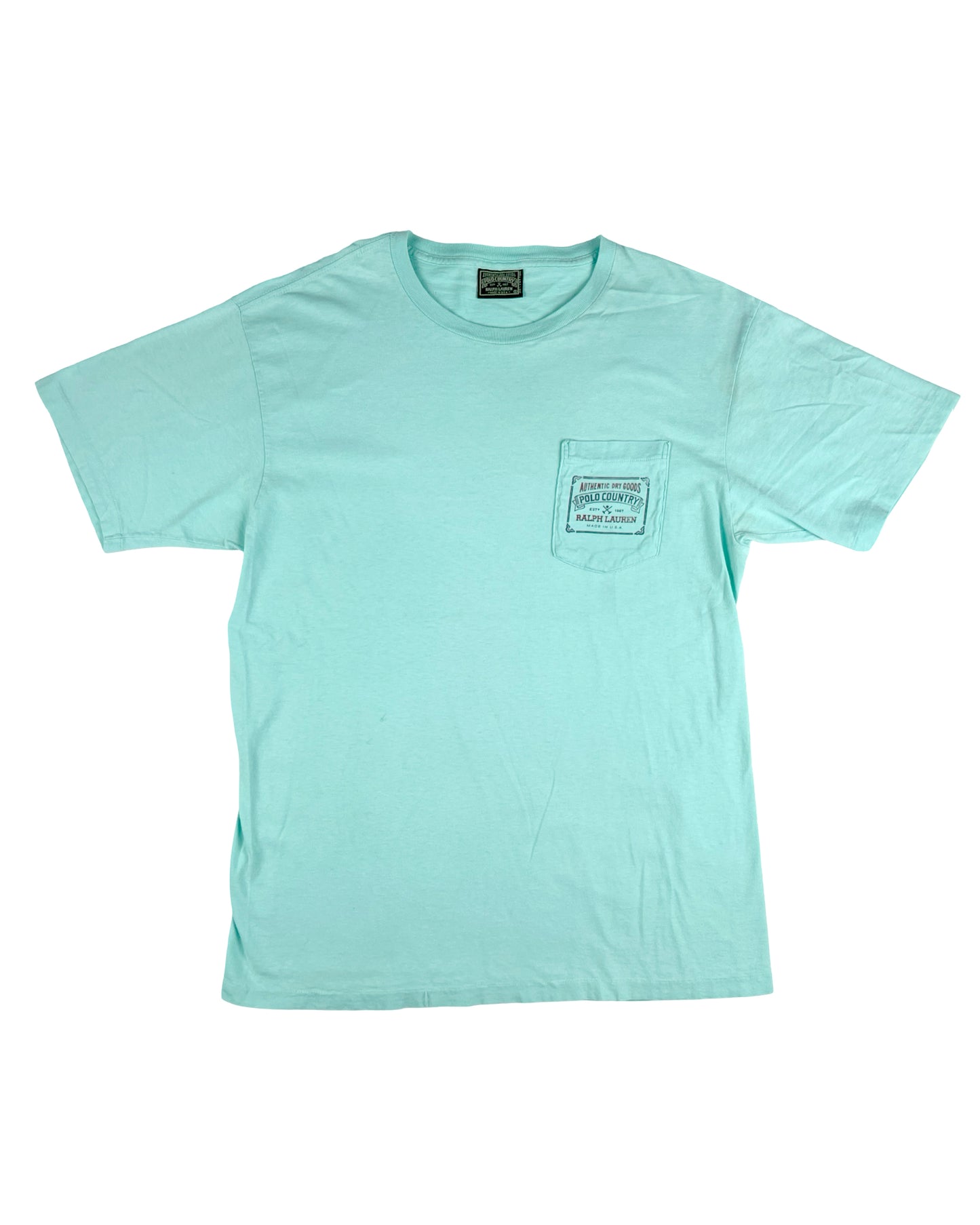 Polo Country Teal Pocket T-Shirt