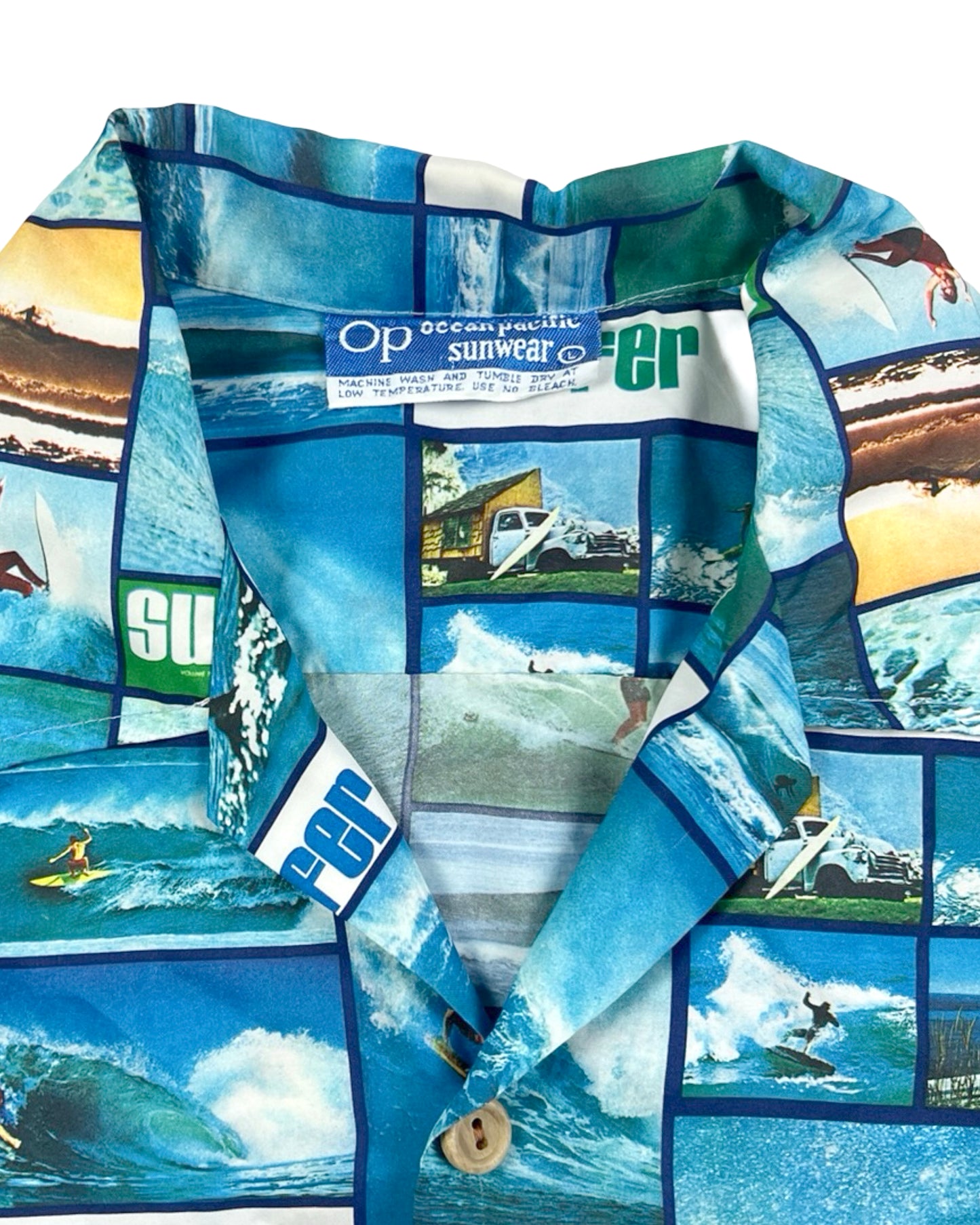 Ocean Pacific Surfer Magazine Print Shirt