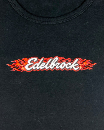 Edelbrock Flame Logo Baby Doll T-Shirt