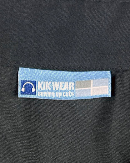 Kik Wear 3M Piping Black Shirt