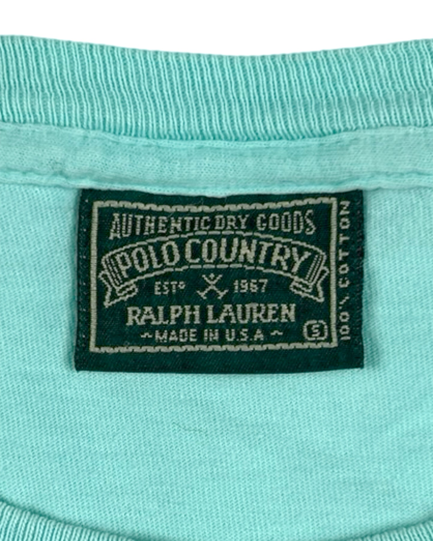 Polo Country Teal Pocket T-Shirt