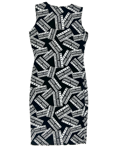 Parental Advisory All Over Print Dress