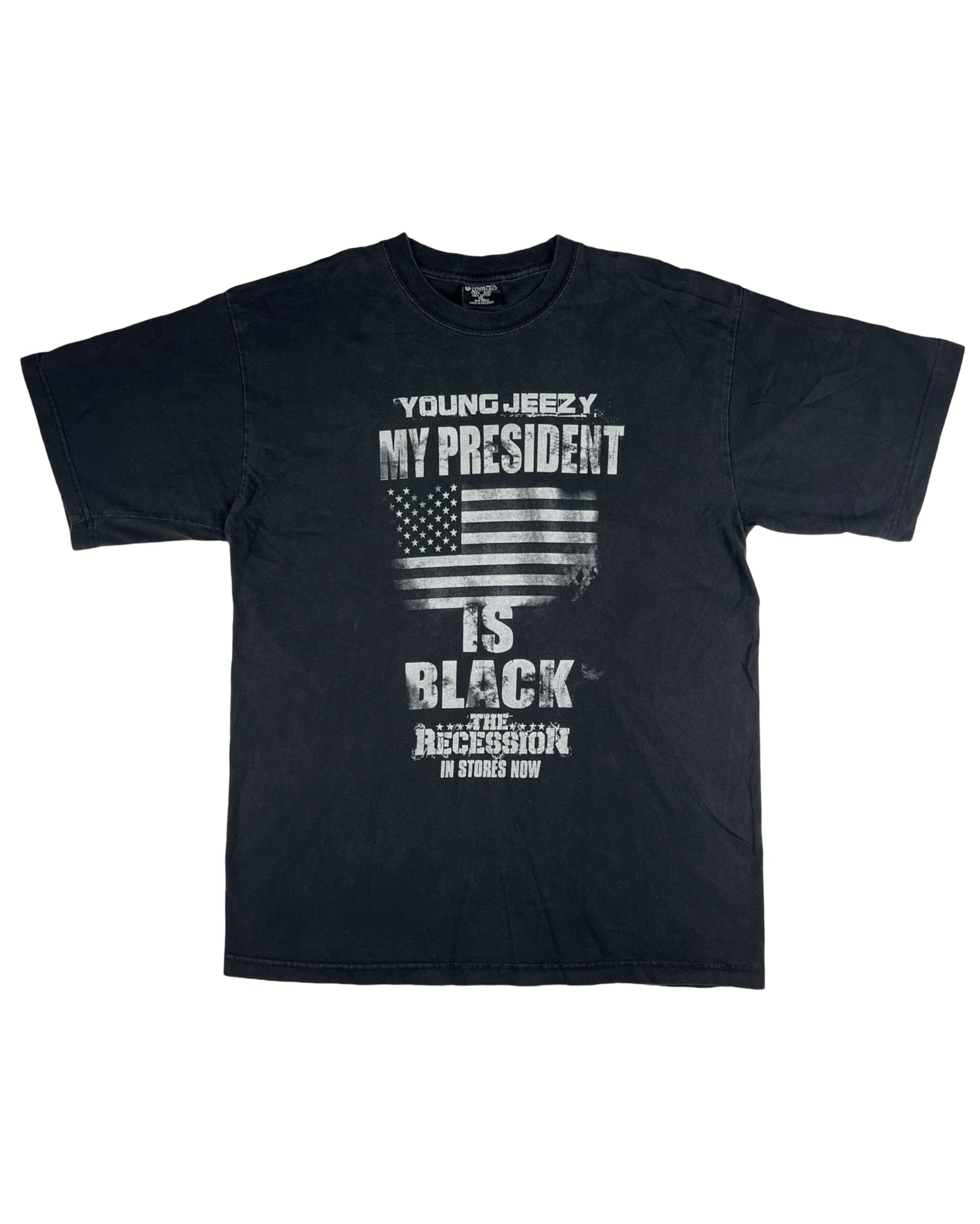 Young Jeezy President is Black Promo T-Shirt