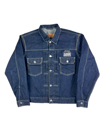 Oasis Knebworth Park 1996 Levis Jean Jacket